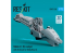 ResKit amelioration RSU72-0236 Cockpit Rafale C et M avec décalcomanies 3D kit Hobby Boss imprimée en 3D 1/72