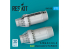 ResKit amelioration RSU72-0237 Tuyères d'échappement fermée F-15 Eagle Strike Eagle A,B,C,D,E,J kit FineMolds 1/72