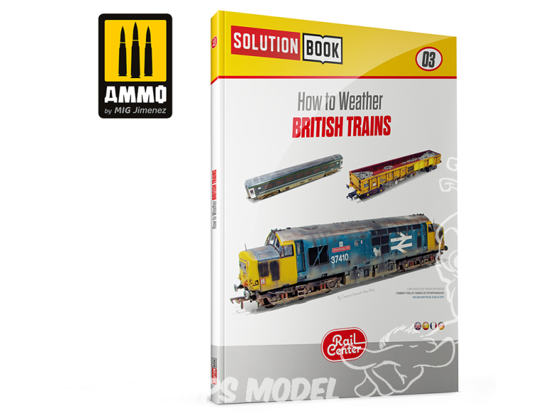 MIG Librairie Solution Book Rail Center 02 R-1302 Comment vieillir les trains Britanniques en Français (Multilangues)