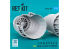 ResKit amelioration RSU72-0303 Tuyères d'échappement fermée F-15 Eagle Strike Eagle A,B,C,D,E,J kit GWH 1/72
