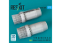 ResKit amelioration RSU72-0303 Tuyères d'échappement fermée F-15 Eagle Strike Eagle A,B,C,D,E,J kit GWH 1/72