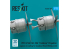 ResKit amelioration RSU72-0310 Hélice, moteurs capot moteur kit Academy/Revell PBY-5/5A/OA-10A Catalina impression 3D 1/72