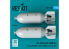 ResKit kit RS72-0548 Bombes MK.36 2 nités 1000 livres 'US Navy et la RAF WWII Impression 3D 1/72