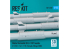 ResKit kit RS72-0507 Bombes Matra Durandal BLU-107 4 pièces imprimées en 3D 1/72
