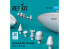 ResKit kit RS72-0526 Mk.84 avec bombes BSU-50, 2 pièces imprimées en 3D 1/72