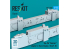 ResKit kit RS72-0587 Adaptateur Su-24 «&nbsp;Fencer&nbsp;» pour Storm Shadow SCALP-EG, 2 pièces imprimées en 3D 1/72