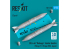 ResKit kit RS72-0530 Bombes à fragmentation BLG-66 «&nbsp;Belouga&nbsp;» 2 pièces imprimées en 3D 1/72