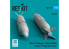 ResKit kit RS72-0530 Bombes à fragmentation BLG-66 «&nbsp;Belouga&nbsp;» 2 pièces imprimées en 3D 1/72