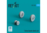 ResKit avion RS72-0536 Ensemble de roues Fairey Gannet (imprimé en 3D 1/72