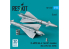 ResKit kit RS72-0527 Missiles R-40TD AA-6 « Acrid » 2 pièces imprimés en 3D 1/72
