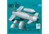 ResKit kit RS72-0539 Bombes GBU-15V21, 22/B «&nbsp;Small Wing&nbsp;» 2 pièces avec pod de liaison de données AN/AXQ-14 1 1/72