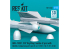 ResKit kit RS72-0540 GBU-15V1, 2/B "Big Wing" bombes 2 pièces avec pod de liaison de données AN/AXQ-14 1/72
