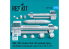 ResKit kit RS72-0544 Missiles AGM-130C 2 ogives BLU-109 avec nacelle de liaison de données AN/AXQ-14 1/72