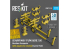 ResKit kit RSK32-0020 Transporteur de munitions MHU-191/M AERO 21A US NAVY et adaptateurs missiles Flotte de porte-avions 1/72