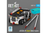 ResKit kit RSK72-0018 TRACTEUR COURT DE PONT A/S32A-49 DE L'US NAVY MODÈLE IMPRIMÉ EN 3D 1/72