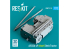 ResKit kit RSK72-0018 TRACTEUR COURT DE PONT A/S32A-49 DE L'US NAVY MODÈLE IMPRIMÉ EN 3D 1/72