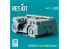 ResKit kit RSK72-0018 TRACTEUR COURT DE PONT A/S32A-49 DE L'US NAVY MODÈLE IMPRIMÉ EN 3D 1/72