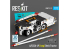 ResKit kit RSK72-0019 TRACTEUR LONG DE PONT A/S32A-49 DE L'US NAVY MODÈLE IMPRIMÉ EN 3D 1/72