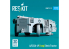 ResKit kit RSK72-0019 TRACTEUR LONG DE PONT A/S32A-49 DE L'US NAVY MODÈLE IMPRIMÉ EN 3D 1/72