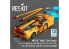 ResKit kit RSK72-0011 Tracteur de remorquage MD-3A « Mule » kit de modèle imprimé en 3D 1/72