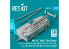 ResKit kit RSK72-0011 Tracteur de remorquage MD-3A « Mule » kit de modèle imprimé en 3D 1/72