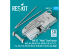ResKit kit RSK72-0023 Tracteur de remorquage MD-3C « Mule » kit de modèle imprimé en 3D 1/72