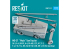 ResKit kit RSK72-0022 Tracteur de remorquage MD-3T « Mule » kit de modèle imprimé en 3D 1/72
