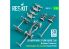 ResKit kit RSK35-0011 Transporteur de munitions MHU-191/M AERO 21A US NAVY et adaptateurs missiles Flotte de porte-avions 1/35
