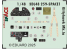 Eduard Space décalques 3D 3DL48259 Kittyhawk Mk.Ia Eduard 1/48