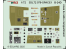 Eduard Space décalques 3D 3DL72079 B-24D Nez et compartiment radio Airfix 1/72