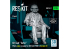 ResKit Figurine RSF35-0011 Pilotes sur Sièges CH-54A Tarhe de 1968+ pour kit ICM 3pièces imprimées en 3D 1/35