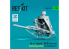 ResKit RSU35-0073 Mitrailleuse M230 pour AH-64 Apache en position parking imprimée en 3D kit Trumpeter 1/35