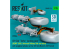 ResKit RSU35-0076 Train d'atterrissage CH-54A Tarhe CHARGE LOURDE jeu de roues lestées pour kit ICM métal et imprimé en 3D 1/35