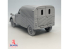 Hachecka Prints maquette voiture HKP-02-04-35 Citroën 2CV Camionette 1948 1/35
