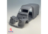 Hachecka Prints maquette voiture HKP-02-04-35 Citroën 2CV Camionette 1948 1/35