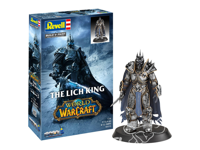 Revell maquette locomotive 03515 COFFRET CADEAU World of Warcraft The Lich King avec accessoires de base 1/16