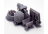FC MODEL TREND accessoire résine 16654 Tourelle APX Sd.Kfz 251 1/16