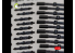 Kelik K48115 Autocollants 3D intérieurs Ceintures de sécurité passagers pour MH-60/UH-60 Black Hawk kit ICM 1/48