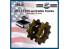 FC MODEL TREND accessoire résine 16635 Chenilles maillon par maillon T150 pour M113 1/16