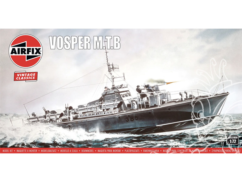 AIRFIX maquette Bateau A05280V Vosper M.T.B 1/72