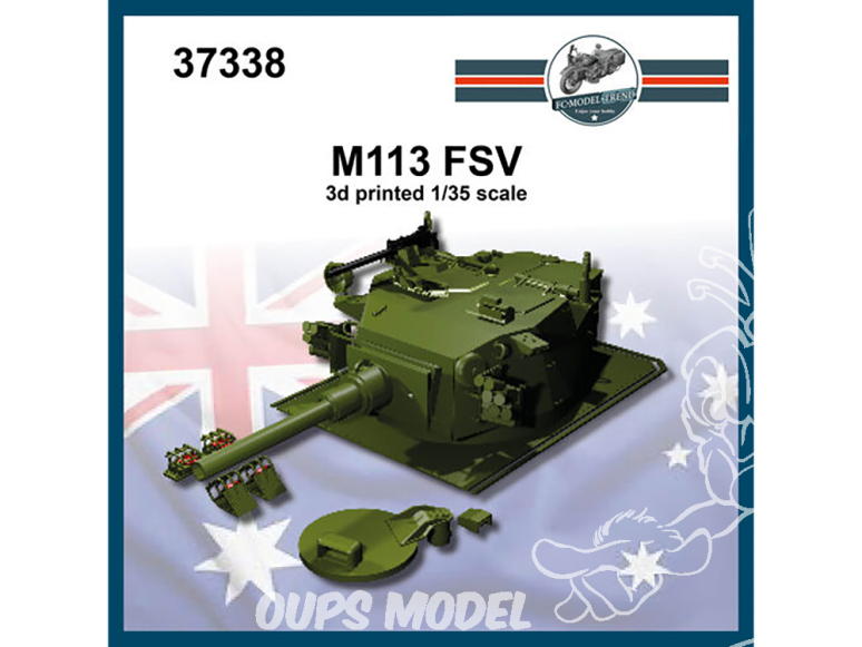 FC MODEL TREND accessoire résine 37338 Amélioration M113 FSV 1/35