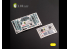 Kelik Decals 3D K32031 Autocollant 3D intérieur SU-27 pour kit Trumpeter 1/32