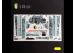 Kelik Decals 3D K32031 Autocollant 3D intérieur SU-27 pour kit Trumpeter 1/32
