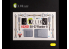 Kelik Decals 3D K32031 Autocollant 3D intérieur SU-27 pour kit Trumpeter 1/32