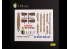 Kelik Decals 3D K35036 Autocollants 3D intérieurs Ju-87 G1/G2 pour le kit Border Models 1/35