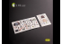 Kelik Decals 3D K35035 Autocollants 3D intérieurs Spitfire Mk.VB pour le kit Border Models 1/35