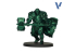 Vallejo Peinture True Metallic Metal 77154 Vert ombre Shade 18ml