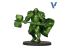 Vallejo Peinture True Metallic Metal 77175 Vert ambre Aerographe 18ml