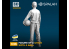 Spalah kit figurine SP22935 Enfant avec un ballon 1/35
