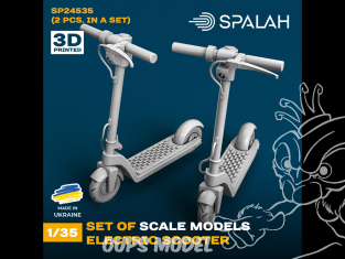 Spalah kit figurine SP24535 Trotinette electrique 2 pièces 1/35